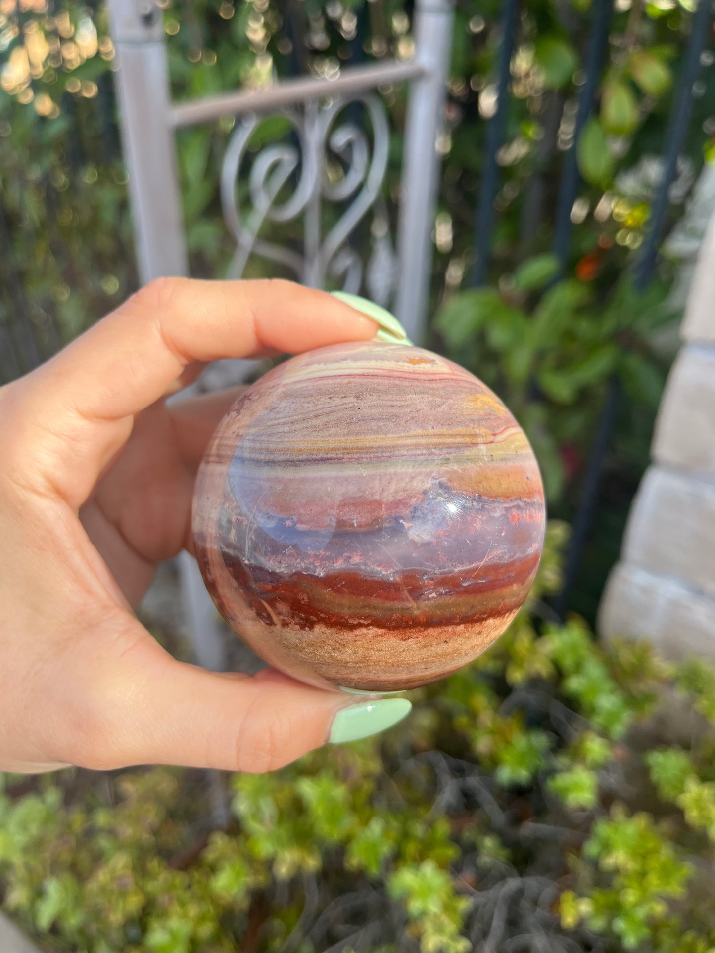 Ocean Jasper Sphere