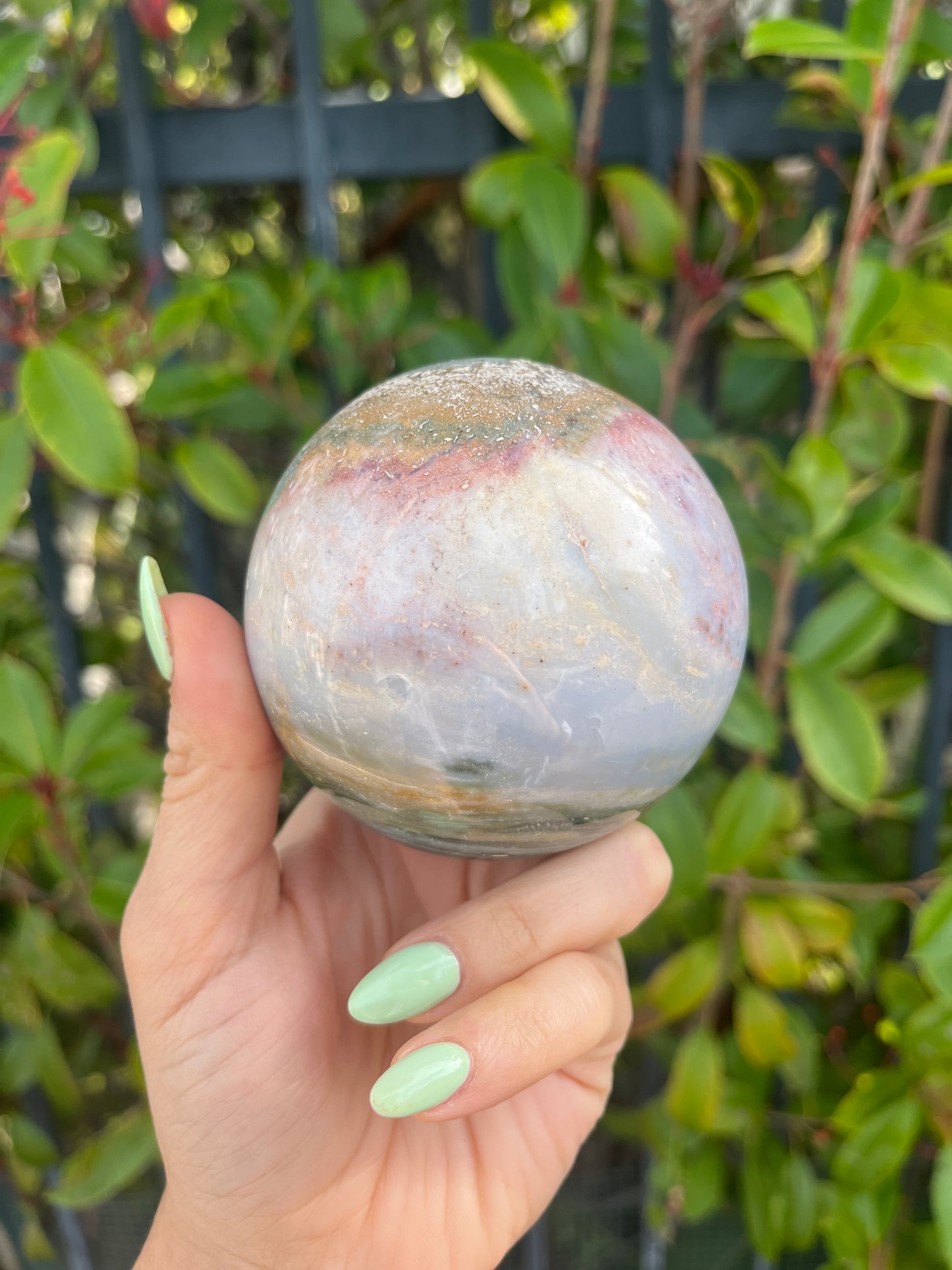 Ocean Jasper Sphere