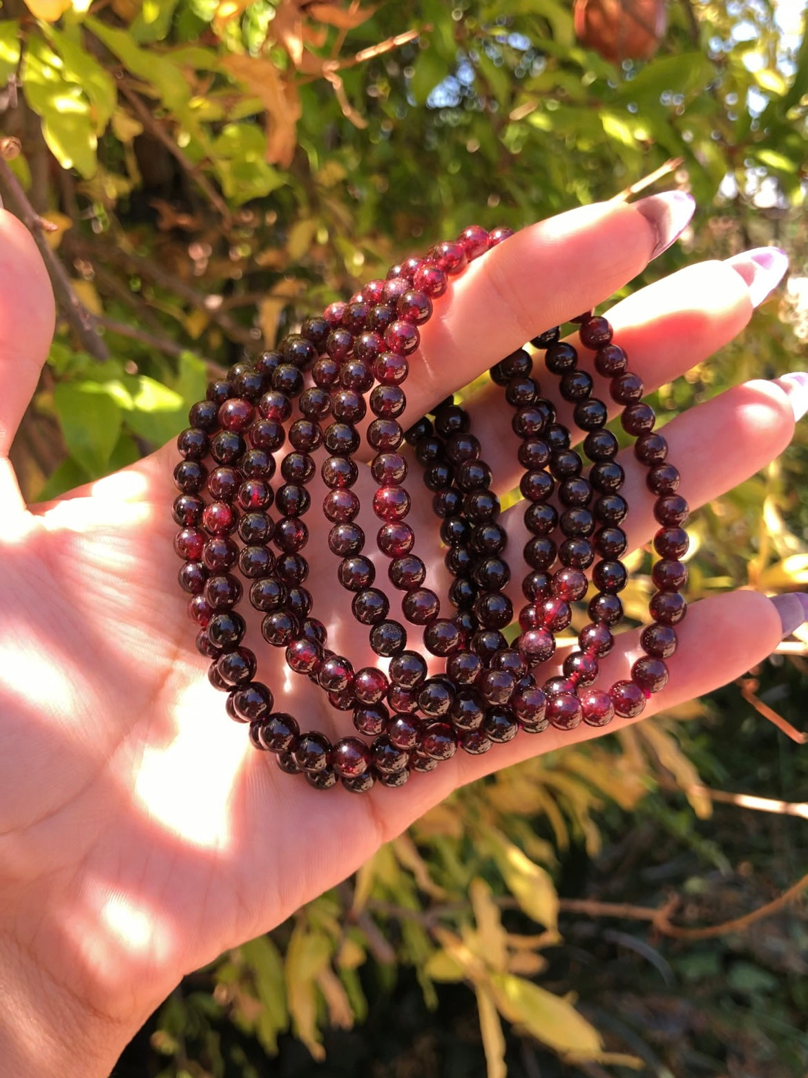 Garnet Bracelet