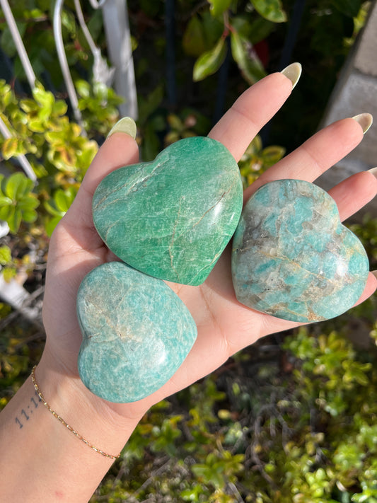 Amazonite Heart(medium)
