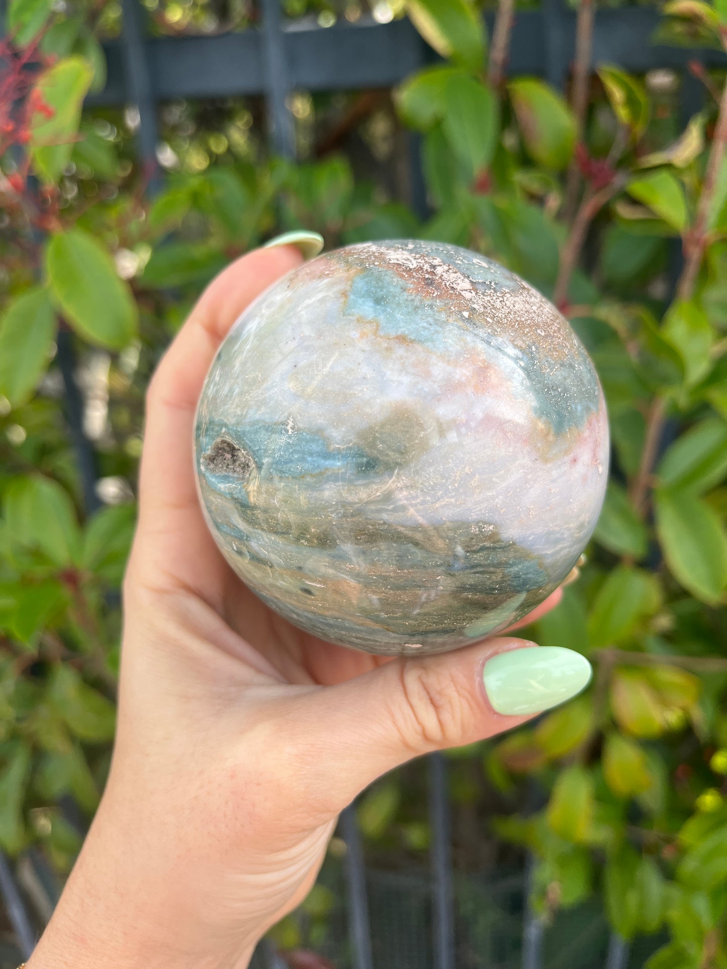 Ocean Jasper Sphere