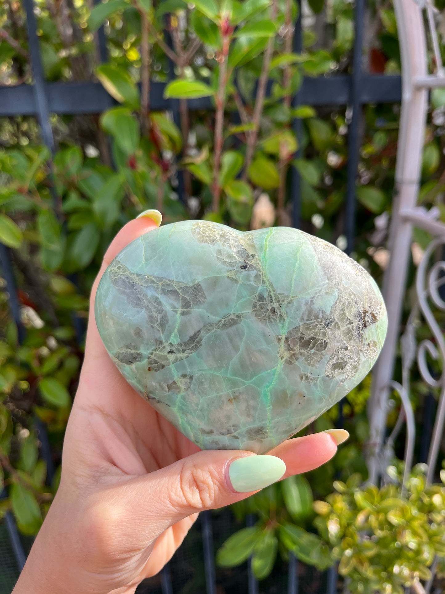 Garnierite Heart