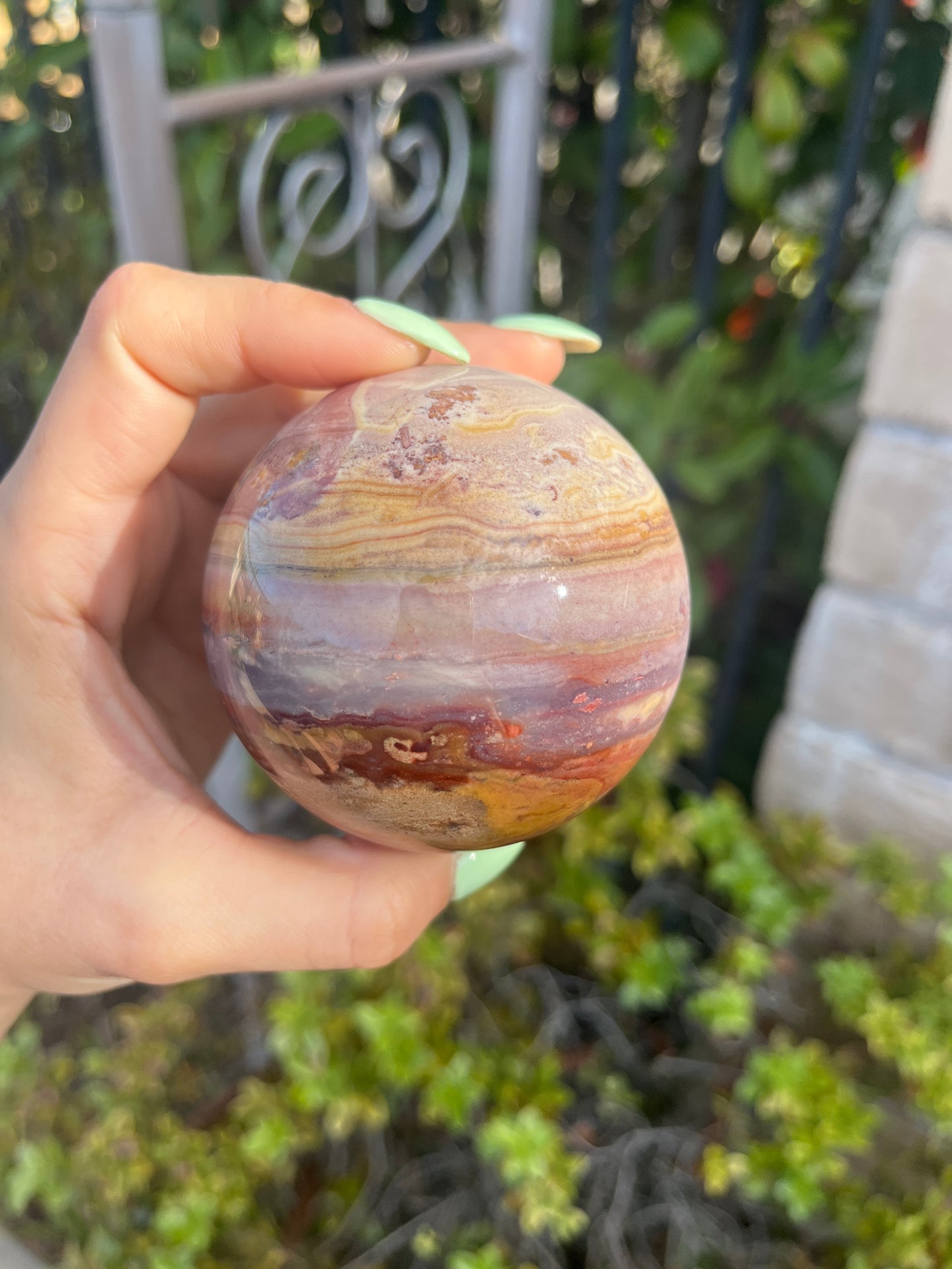 Ocean Jasper Sphere