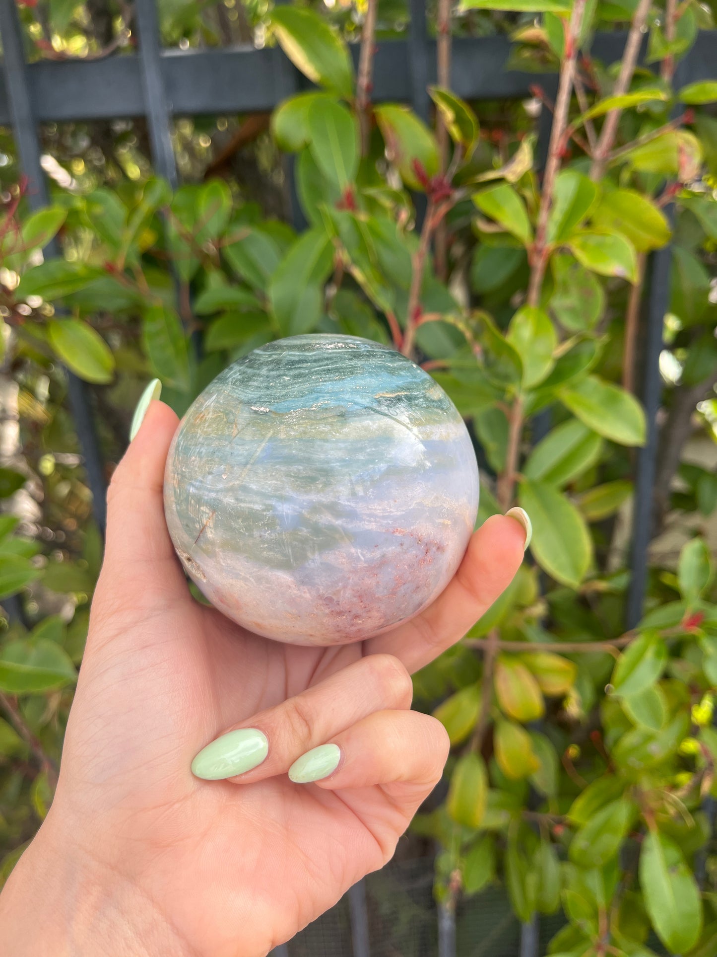 Ocean Jasper Sphere