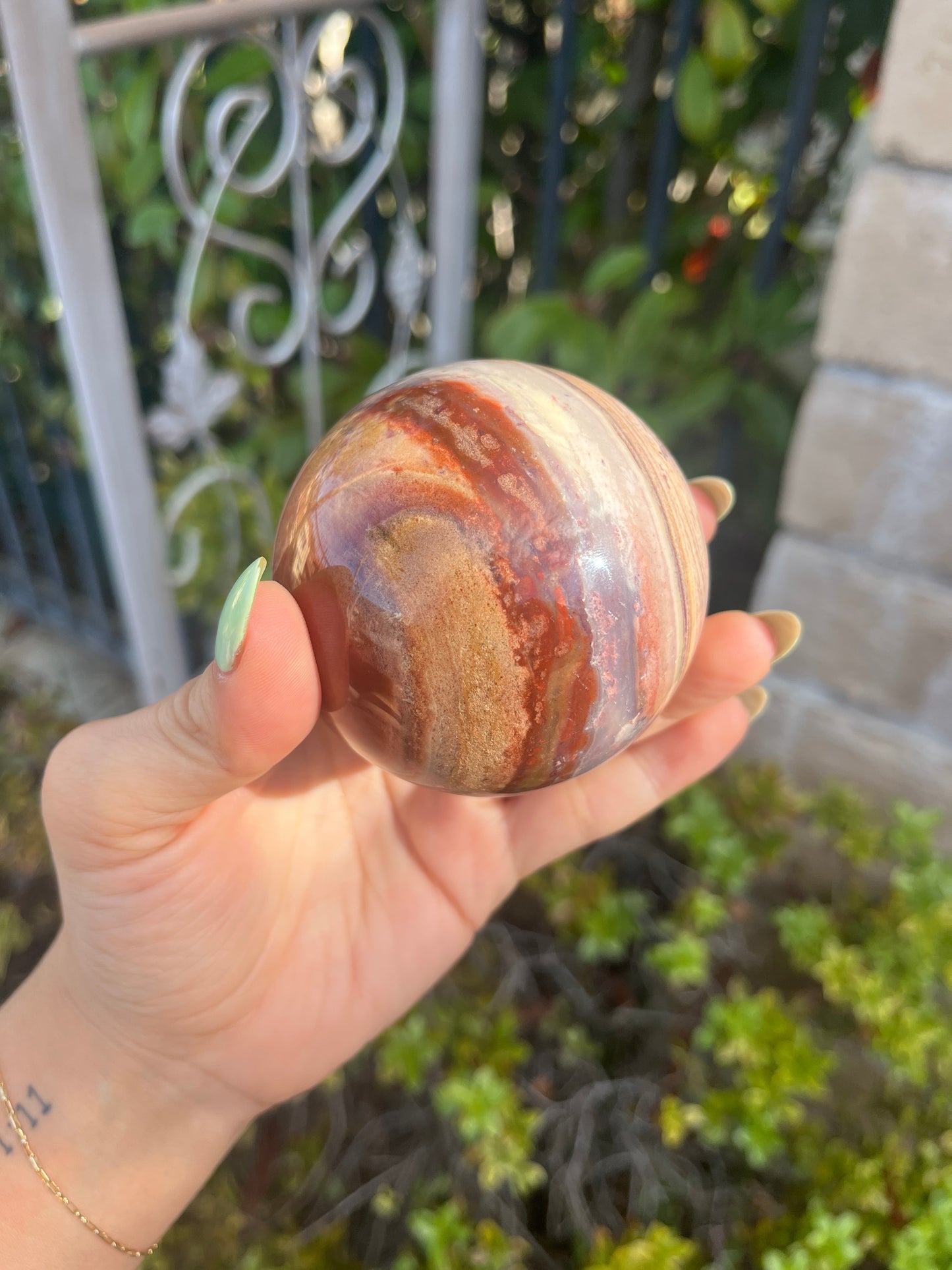 Ocean Jasper Sphere