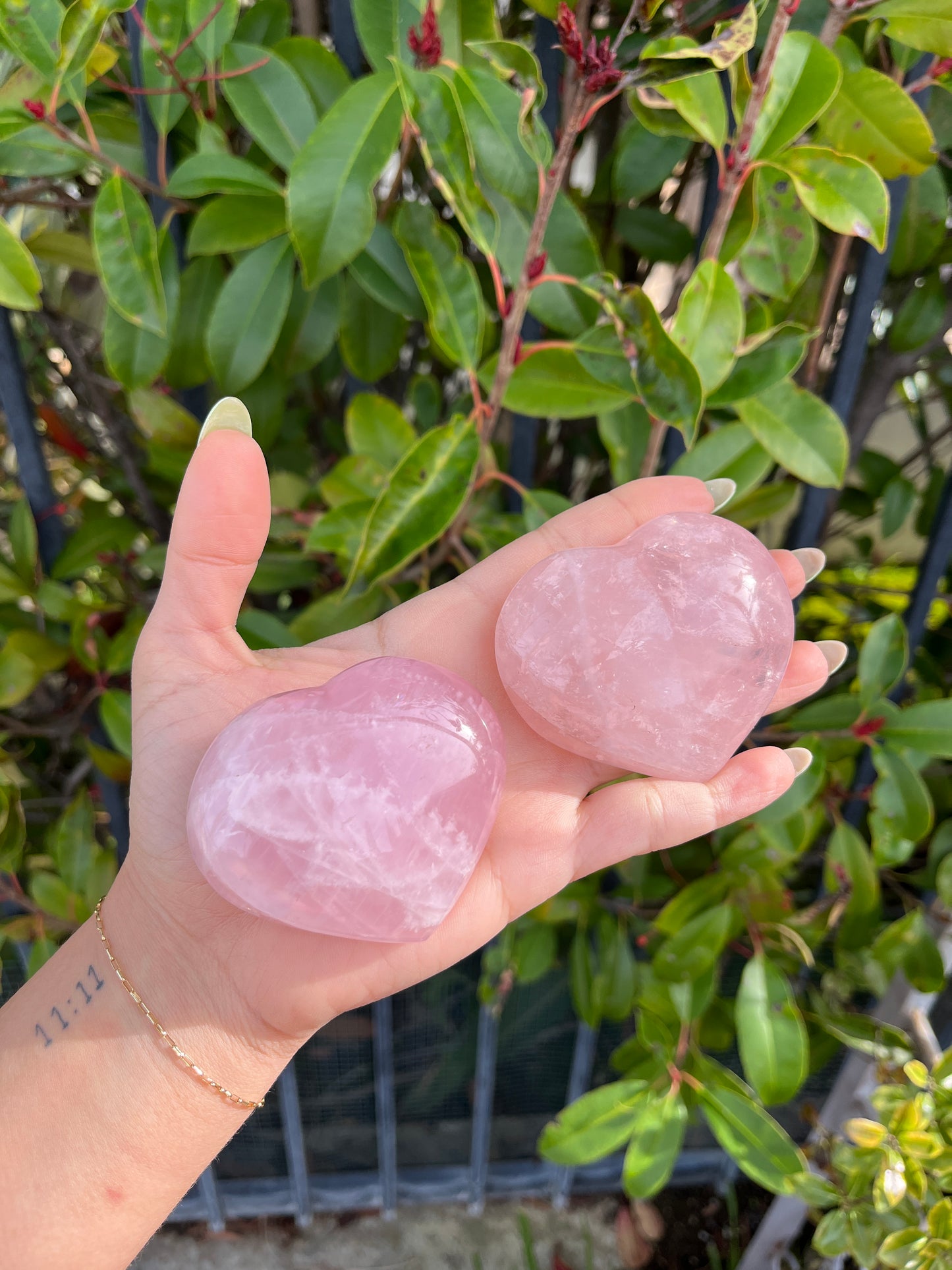 Rose Quartz Heart